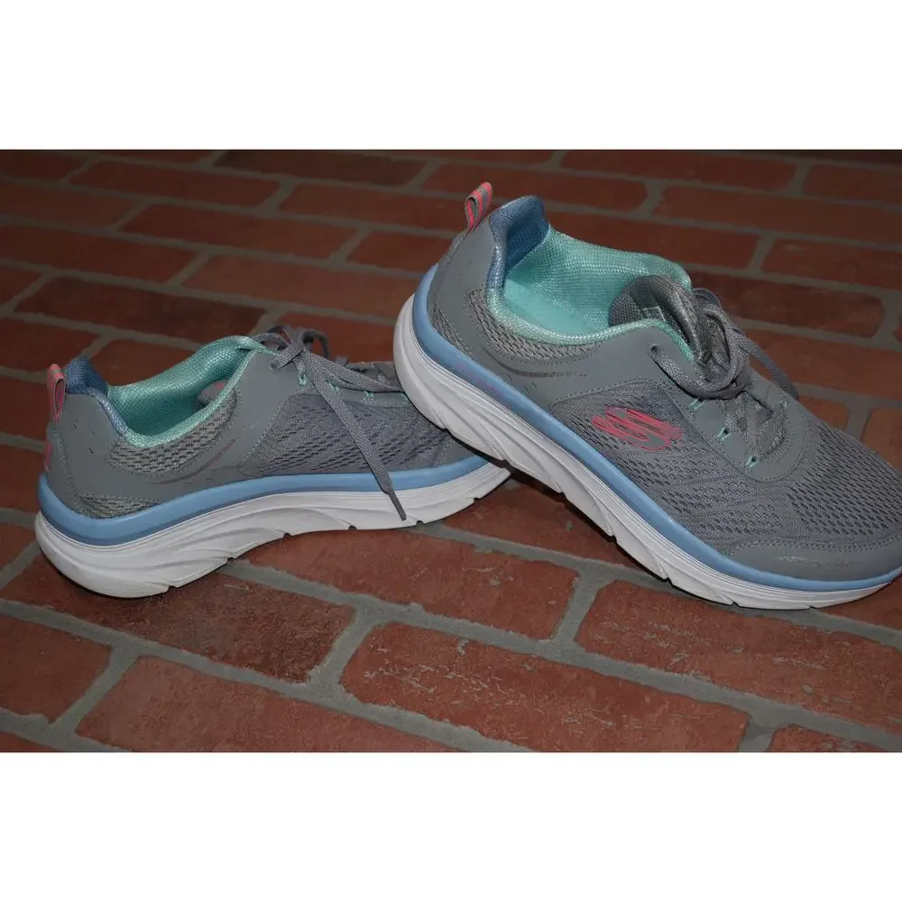 Skechers D Lux Women Size 11 UK 8 EUR 41 Walker-Infinite Motion Gray Blue 149023